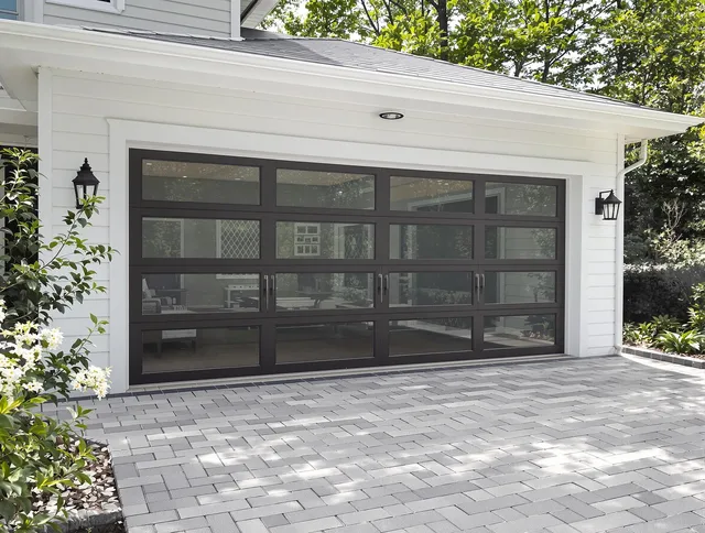 Altadena Garage Door Repair design specialist presenting custom garage door options to Altadena homeowner