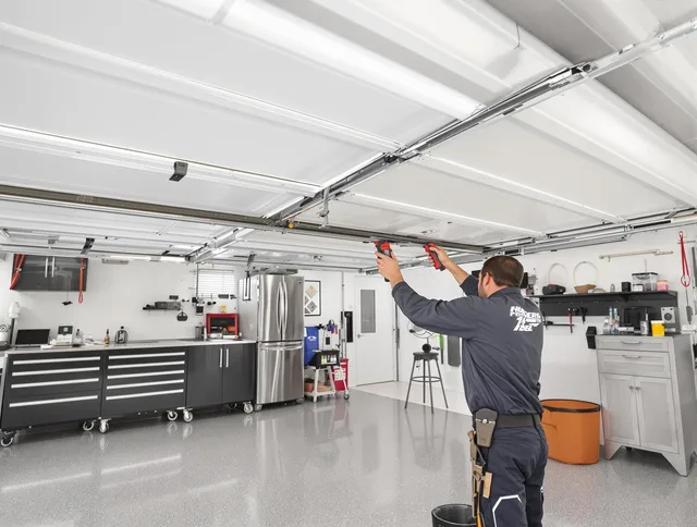 Overhead garage door repair service by Altadena Garage Door Repair in Altadena
