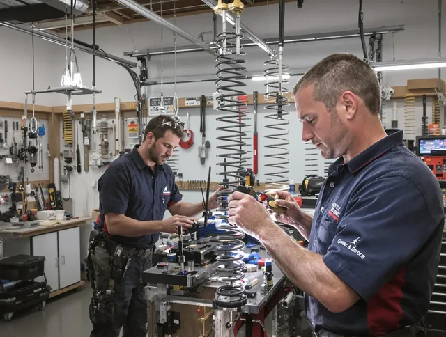 Garage door spring repair service by Altadena Garage Door Repair in Altadena